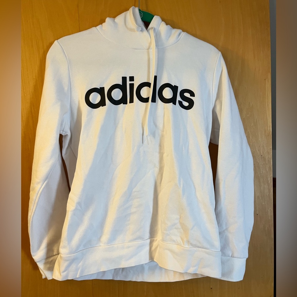 White Adidas Sweatshirt